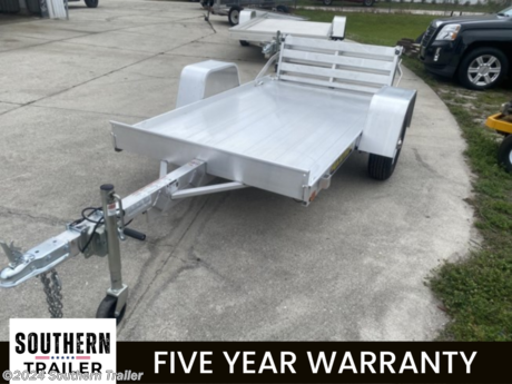 &lt;p&gt;&lt;span style=&quot;color: #363636; font-family: Hind, sans-serif; font-size: 16px;&quot;&gt;We offer RENT TO OWN and also offer Traditional Financing with approved credit !! This Trailer is for sale at Southern Trailer in Englewood Florida&lt;/span&gt;&lt;/p&gt;
&lt;p&gt;&lt;strong&gt;New Aluma 548S-TG 8&#39; Utility Trailer&lt;/strong&gt;&lt;/p&gt;
&lt;p&gt;&amp;bull;2000# Rubber torsion axle - No brakes - Easy lube hubs&lt;/p&gt;
&lt;p&gt;? ST175/80R13 LRC Radial tires&amp;nbsp;&amp;nbsp;&lt;/p&gt;
&lt;p&gt;? Aluminum wheels&amp;nbsp;&lt;/p&gt;
&lt;p&gt;? Aluminum fenders&lt;/p&gt;
&lt;p&gt;? Extruded aluminum floor&lt;/p&gt;
&lt;p&gt;? 6&quot; Front retaining bumper&lt;/p&gt;
&lt;p&gt;? A-Framed aluminum tongue, 2&quot; coupler&lt;/p&gt;
&lt;p&gt;? 4) Stake pockets (2 per side)&lt;/p&gt;
&lt;p&gt;? 4) Tie down loops (2 per side)&lt;/p&gt;
&lt;p&gt;? Swivel tongue jack&amp;nbsp;&lt;/p&gt;
&lt;p&gt;? LED Lighting package, safety chains&lt;/p&gt;
&lt;p&gt;? Aluminum tailgate&amp;nbsp;&amp;nbsp;&lt;/p&gt;
&lt;p&gt;? Overall width = 75.5&quot;&lt;/p&gt;
&lt;p&gt;&amp;nbsp;&lt;/p&gt;
&lt;p&gt;? Overall length = 145&quot;&lt;/p&gt;
&lt;p&gt;&amp;nbsp;&lt;/p&gt;
&lt;p&gt;&lt;span style=&quot;color: #000000; font-family: Verdana, Arial, Helvetica, sans-serif; font-size: 14px;&quot;&gt;?&lt;/span&gt;5 Year Factory Warranty&lt;/p&gt;
&lt;ul style=&quot;box-sizing: border-box; margin-top: 0px; margin-bottom: 0px; padding-left: 1.5em; list-style: none; font-size: 16px; color: #232323; font-family: Arial, &#39; Helvetica Neue&#39;, Helvetica, Arial, sans-serif;&quot;&gt;
&lt;li style=&quot;box-sizing: border-box; padding-bottom: 0.7em;&quot;&gt;* Please call or email us to verify that this trailer is still for sale * *NO DOC FEES !!! NO INBOUND FREIGHT FEES !!! NO SETUP FEES !!! All prices are Plus Tax, Title, License. All prices are already discounted for&amp;nbsp; Cash, Check, Finance or RENT TO OWN. We offer financing through Sheffield Financial with approved credit on some new trailers . Here at Southern Trailer we try to have a good selection of trailers in stock and for sale at our Englewood, Florida location. We are a licensed Florida trailer dealer. We stock enclosed cargo trailers, ATV Trailers, UTV Trailers, dump trailer, tilt bed equipment trailers, Implement trailers, Car Haulers, Aluminum trailer, Utility Trailer, Box Trailer, Used trailer for sale, Bobcat trailer, car trailer, Race trailers, Gooseneck Trailer, Hydraulic dovetail trailers, Low pro trailers, Enclosed Car Trailers, Construction trailers, Craft Trailers, tool trailers, Deckover Trailers, farm trailers, seed trailers, skid loader trailer, scissor lift trailers, forklift trailers, motorcycle trailers, slingshot trailer, Buggy Haulers, Jeep Trailers, SXS Trailer, Pipetop Trailer, Spring loaded gate trailers, Trailer to haul my golf cart, Pintle trailer, backhoe trailer, landscape trailer, lawn care trailer. Trailer dealer near me. Trailer dealer in florida, trailer sales in florida, trailer dealer near tampa, trailer sales near Sarasota. Trailer Dealer near Palmetto Florida, Trailer Dealer near Port Charlotte. Trailer sales in Charlotte county. Trailer sales in Sarasota County. We also offer trailer parts and trailer service like wheel bearing, brakes, seals, lighting, welding on steel and aluminum. We are located close to Tampa Florida, Sarasota Florida, Englewood Florida, Port Charlotte FL, Arcadia Florida, Bradenton Florida, Longboat Key Florida, North Port Florida, Venice Florida, Palmetto Florida, Nokomis Florida, Osprey Florida, Fort Myers Florida, Largo Florida, Lakeland Florida, Myakka City Florida, Punta Gorda Florida, Wauchula Florida, Bartow Florida, Brandon Florida, Ruskin Florida, Parrish Florida. We are a dealer for Aluma Aluminum trailers, Anvil enclosed cargo trailers, Load Trail Trailer, Load max Trailers, Belmont Trailers, Xpress and High Country by Alcom Aluminum Enclosed Trailers, Down 2 Earth Trailers, Belmont Aluminum Trailer dealer. Southern Trailer is not responsible for any typos, errors, or misprints. . Model number may be different on MSO and Trailer than we have listed if built on robot line&lt;/li&gt;
&lt;/ul&gt;