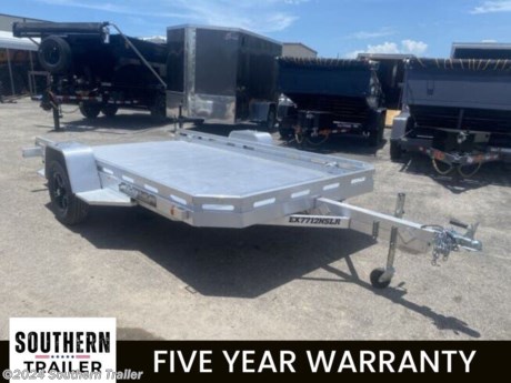&lt;p&gt;&lt;span style=&quot;box-sizing: inherit; color: #363636; font-family: Hind, sans-serif; font-size: 16px;&quot;&gt;We offer RENT TO OWN and also offer Traditional Financing with approved credit !! This Trailer is for sale at Southern Trailer in&amp;nbsp;&lt;/span&gt;&lt;span style=&quot;color: #363636; font-family: Hind, sans-serif; font-size: 16px;&quot;&gt;Englewood&lt;/span&gt;&lt;span style=&quot;box-sizing: inherit; color: #363636; font-family: Hind, sans-serif; font-size: 16px;&quot;&gt;&amp;nbsp;Florida.&lt;/span&gt;&lt;/p&gt;
&lt;p&gt;&lt;span style=&quot;box-sizing: inherit; color: #363636; font-family: Hind, sans-serif; font-size: 16px;&quot;&gt;New Aluma EX7712HSLR-S-R&lt;/span&gt;&lt;/p&gt;
&lt;p&gt;&lt;span style=&quot;box-sizing: inherit; color: #363636; font-family: Hind, sans-serif; font-size: 16px;&quot;&gt;Exclusive to Executive Series&lt;/span&gt;&lt;/p&gt;
&lt;p&gt;&lt;span style=&quot;box-sizing: inherit; color: #363636; font-family: Hind, sans-serif; font-size: 16px;&quot;&gt;&amp;raquo; Fender &lt;/span&gt;&lt;span style=&quot;color: #363636; font-family: Hind, sans-serif; font-size: 16px;&quot;&gt;Steps&lt;/span&gt;&lt;/p&gt;
&lt;p&gt;&lt;span style=&quot;box-sizing: inherit; color: #363636; font-family: Hind, sans-serif; font-size: 16px;&quot;&gt;&amp;raquo; 6) Bed Lights in side frame&lt;/span&gt;&lt;/p&gt;
&lt;p&gt;&lt;span style=&quot;box-sizing: inherit; color: #363636; font-family: Hind, sans-serif; font-size: 16px;&quot;&gt;&amp;raquo; Receptacle Holder&lt;/span&gt;&lt;/p&gt;
&lt;p&gt;&lt;span style=&quot;box-sizing: inherit; color: #363636; font-family: Hind, sans-serif; font-size: 16px;&quot;&gt;&amp;raquo; Black&amp;nbsp;Liger&amp;nbsp;Wheels&lt;/span&gt;&lt;/p&gt;
&lt;p&gt;&lt;span style=&quot;box-sizing: inherit; color: #363636; font-family: Hind, sans-serif; font-size: 16px;&quot;&gt;&amp;raquo; Tongue Handle&lt;/span&gt;&lt;/p&gt;
&lt;p&gt;&lt;span style=&quot;box-sizing: inherit; color: #363636; font-family: Hind, sans-serif; font-size: 16px;&quot;&gt;&amp;raquo; Glow Lights&lt;/span&gt;&lt;/p&gt;
&lt;p&gt;&lt;span style=&quot;box-sizing: inherit; color: #363636; font-family: Hind, sans-serif; font-size: 16px;&quot;&gt;&amp;raquo; Executive Decals&lt;/span&gt;&lt;/p&gt;
&lt;p&gt;&lt;span style=&quot;box-sizing: inherit; color: #363636; font-family: Hind, sans-serif; font-size: 16px;&quot;&gt;&amp;raquo; Safety Chain Holder&lt;/span&gt;&lt;/p&gt;
&lt;p&gt;&lt;span style=&quot;box-sizing: inherit; color: #363636; font-family: Hind, sans-serif; font-size: 16px;&quot;&gt;3500# Rubber torsion axle (rated at 2990#) - No brakes - Easy lube hubs &lt;/span&gt;&lt;/p&gt;
&lt;p&gt;&lt;span style=&quot;box-sizing: inherit; color: #363636; font-family: Hind, sans-serif; font-size: 16px;&quot;&gt;ST205/75R14 LRC Radial tires&lt;/span&gt;&lt;/p&gt;
&lt;p&gt;&lt;span style=&quot;box-sizing: inherit; color: #363636; font-family: Hind, sans-serif; font-size: 16px;&quot;&gt;Aluminum fenders&lt;/span&gt;&lt;/p&gt;
&lt;p&gt;&lt;span style=&quot;box-sizing: inherit; color: #363636; font-family: Hind, sans-serif; font-size: 16px;&quot;&gt;Extruded aluminum floor &lt;/span&gt;&lt;/p&gt;
&lt;p&gt;&lt;span style=&quot;box-sizing: inherit; color: #363636; font-family: Hind, sans-serif; font-size: 16px;&quot;&gt;8.5&quot; Front &amp;amp; side retaining rails &lt;/span&gt;&lt;/p&gt;
&lt;p&gt;&lt;span style=&quot;box-sizing: inherit; color: #363636; font-family: Hind, sans-serif; font-size: 16px;&quot;&gt;75&quot; W x 70&quot; L Slide Out Ramp &lt;/span&gt;&lt;/p&gt;
&lt;p&gt;&lt;span style=&quot;box-sizing: inherit; color: #363636; font-family: Hind, sans-serif; font-size: 16px;&quot;&gt; A-Framed aluminum tongue, 2&quot; coupler &lt;/span&gt;&lt;/p&gt;
&lt;p&gt;&lt;span style=&quot;box-sizing: inherit; color: #363636; font-family: Hind, sans-serif; font-size: 16px;&quot;&gt;4) Stake pockets (2 per side)&lt;/span&gt;&lt;/p&gt;
&lt;p&gt;&lt;span style=&quot;box-sizing: inherit; color: #363636; font-family: Hind, sans-serif; font-size: 16px;&quot;&gt;4) Tie down loops (2 per side) &lt;/span&gt;&lt;/p&gt;
&lt;p&gt;&lt;span style=&quot;box-sizing: inherit; color: #363636; font-family: Hind, sans-serif; font-size: 16px;&quot;&gt;Swivel tongue jack, &lt;/span&gt;&lt;/p&gt;
&lt;p&gt;&lt;span style=&quot;box-sizing: inherit; color: #363636; font-family: Hind, sans-serif; font-size: 16px;&quot;&gt;LED Lighting package, safety chains &lt;/span&gt;&lt;/p&gt;
&lt;p&gt;&lt;span style=&quot;box-sizing: inherit; color: #363636; font-family: Hind, sans-serif; font-size: 16px;&quot;&gt;Overall width = 101.5&quot;&amp;nbsp;&lt;/span&gt;&lt;/p&gt;
&lt;p&gt;&lt;span style=&quot;box-sizing: inherit; color: #363636; font-family: Hind, sans-serif; font-size: 16px;&quot;&gt; Overall length = 200&quot;&lt;/span&gt;&lt;/p&gt;
&lt;p style=&quot;box-sizing: inherit; margin-top: 0px; margin-bottom: 1rem; color: #363636; font-family: Hind, sans-serif; font-size: 16px;&quot;&gt;*&amp;nbsp;&amp;nbsp;&lt;span style=&quot;box-sizing: inherit;&quot;&gt;* Please call or email us to verify that this trailer is still for sale * *NO DOC FEES !!! NO INBOUND FREIGHT FEES !!! NO SETUP FEES !!! All prices are Plus Tax, Title, License. All prices are already discounted for&amp;nbsp; Cash, Check, Finance or RENT TO OWN. We offer financing through Sheffield Financial with approved credit on some new trailers . Here at Southern Trailer we try to have a good selection of trailers in stock and for sale at our Englewood, Florida location. We are a licensed Florida trailer dealer. We stock enclosed cargo trailers, ATV Trailers, UTV Trailers, dump trailer, tilt bed equipment trailers, Implement trailers, Car Haulers, Aluminum trailer, Utility Trailer, Box Trailer, Used trailer for sale, Bobcat trailer, car trailer, Race trailers, Gooseneck Trailer, Hydraulic dovetail trailers, Low pro trailers, Enclosed Car Trailers, Construction trailers, Craft Trailers, tool trailers, Deckover Trailers, farm trailers, seed trailers, skid loader trailer, scissor lift trailers, forklift trailers, motorcycle trailers, slingshot trailer, Buggy Haulers, Jeep Trailers, SXS Trailer, Pipetop Trailer, Spring loaded gate trailers, Trailer to haul my golf cart, Pintle trailer, backhoe trailer, landscape trailer, lawn care trailer. Trailer dealer near me. Trailer dealer in florida, trailer sales in florida, trailer dealer near tampa, trailer sales near Sarasota. Trailer Dealer near Palmetto Florida, Trailer Dealer near Port Charlotte. Trailer sales in Charlotte county. Trailer sales in Sarasota County. We also offer trailer parts and trailer service like wheel bearing, brakes, seals, lighting, welding on steel and aluminum. We are located close to Tampa Florida, Sarasota Florida, Englewood Florida, Port Charlotte FL, Arcadia Florida, Bradenton Florida, Longboat Key Florida, North Port Florida, Venice Florida, Palmetto Florida, Nokomis Florida, Osprey Florida, Fort Myers Florida, Largo Florida, Lakeland Florida, Myakka City Florida, Punta Gorda Florida, Wauchula Florida, Bartow Florida, Brandon Florida, Ruskin Florida, Parrish Florida. We are a dealer for Aluma Aluminum trailers, Anvil enclosed cargo trailers, Load Trail Trailer, Load max Trailers, Belmont Trailers, Xpress and High Country by Alcom Aluminum Enclosed Trailers, Down 2 Earth&amp;nbsp;Trailers, Sarasota County Trailer Dealer. Southern Trailer is not responsible for any typos, errors, or misprints. . Model number may be different on MSO and Trailer than we have listed if built on robot line&lt;/span&gt;&lt;/p&gt;
&lt;p&gt;&amp;nbsp;&lt;/p&gt;
&lt;div style=&quot;box-sizing: inherit; color: #363636; font-family: Hind, sans-serif; font-size: 16px;&quot;&gt;&amp;nbsp;&lt;/div&gt;