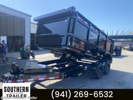 &lt;p&gt;We offer RENT TO OWN and also offer Traditional Financing with approved credit !! This Trailer is for sale at Southern Trailer in Englewood Florida&lt;br&gt;&lt;strong&gt;83&quot; x 14&#39; Tandem Axle Dump Low-Pro Dump Trailer&lt;/strong&gt;&lt;br&gt;* ST235/80 R16 LRE 10 Ply. &lt;br&gt;* 8&quot; x 13 lb. I-Beam Frame&lt;br&gt;* Standard Battery Wall Charger (5 Amp)&lt;br&gt;* Coupler 2-5/16&quot; Adjustable (6 HOLE)&lt;br&gt;* 2 - 7,000 Lb Dexter Spring Axles ( Elec FSA Brakes on both axles)&lt;br&gt;* Diamond Plate Fenders (weld-on)&lt;br&gt;* REAR Slide-IN Ramps 80&quot; x 16&quot;&lt;br&gt;* 16&quot; Cross-Members&lt;br&gt;* Jack Spring Loaded Drop Leg 1-10K&lt;br&gt;* Lights LED (w/Cold Weather Harness)&lt;br&gt;* 4 - D-Rings 4&quot; Weld On&lt;br&gt;* Rear Support Stands (2&quot; x 2&quot; Tubing)&lt;br&gt;* Road Service Program&amp;nbsp;&amp;nbsp;&lt;br&gt;* 48&quot; Dump Sides w/48&quot; 2 Way Gate (10 Gauge Floor)&lt;br&gt;* 1 - MAX-STEP (30&quot;)&lt;br&gt;* Front Tongue Mount (MAX-Box w/Divider)&lt;br&gt;* Spare Tire Mount&lt;br&gt;* Tarp Kit Front Mount&lt;br&gt;* Scissor Hoist w/Standard Pump&lt;br&gt;* Black (w/Primer)&lt;br&gt;DL8314072&lt;/p&gt;
&lt;ul&gt;
&lt;li&gt;* Please call or email us to verify that this trailer is still for sale * *NO DOC FEES !!! NO INBOUND FREIGHT FEES !!! NO SETUP FEES !!! All prices are Plus Tax, Title, License. All prices are already discounted for&amp;nbsp; Cash, Check, Finance or RENT TO OWN. We offer financing through Sheffield Financial with approved credit on some new trailers . Here at Southern Trailer we try to have a good selection of trailers in stock and for sale at our Englewood, Florida location. We are a licensed Florida trailer dealer. We stock enclosed cargo trailers, ATV Trailers, UTV Trailers, dump trailer, tilt bed equipment trailers, Implement trailers, Car Haulers, Aluminum trailer, Utility Trailer, Box Trailer, Used trailer for sale, Bobcat trailer, car trailer, Race trailers, Gooseneck Trailer, Hydraulic dovetail trailers, Low pro trailers, Enclosed Car Trailers, Construction trailers, Craft Trailers, tool trailers, Deckover Trailers, farm trailers, seed trailers, skid loader trailer, scissor lift trailers, forklift trailers, motorcycle trailers, slingshot trailer, Buggy Haulers, Jeep Trailers, SXS Trailer, Pipetop Trailer, Spring loaded gate trailers, Trailer to haul my golf cart, Pintle trailer, backhoe trailer, landscape trailer, lawn care trailer. Trailer dealer near me. Trailer dealer in florida, trailer sales in florida, trailer dealer near tampa, trailer sales near Sarasota. Trailer Dealer near Palmetto Florida, Trailer Dealer near Port Charlotte. Trailer sales in Charlotte county. Trailer sales in Sarasota County. We also offer trailer parts and trailer service like wheel bearing, brakes, seals, lighting, welding on steel and aluminum. We are located close to Tampa Florida, Sarasota Florida, Englewood Florida, Port Charlotte FL, Arcadia Florida, Bradenton Florida, Longboat Key Florida, North Port Florida, Venice Florida, Palmetto Florida, Nokomis Florida, Osprey Florida, Fort Myers Florida, Largo Florida, Lakeland Florida, Myakka City Florida, Punta Gorda Florida, Wauchula Florida, Bartow Florida, Brandon Florida, Ruskin Florida, Parrish Florida. We are a dealer for Aluma Aluminum trailers, Anvil enclosed cargo trailers, Load Trail Trailer, Load max Trailers, Belmont Trailers, Xpress and High Country by Alcom Aluminum Enclosed Trailers, Down 2 Earth Trailers, Belmont Aluminum Trailer dealer. Southern Trailer is not responsible for any typos, errors, or misprints. . Model number may be different on MSO and Trailer than we have listed if built on robot line&lt;/li&gt;
&lt;/ul&gt;