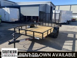 New 2024 Down 2 Earth 76x10 Single Axle Angle Utility Trailer available in Englewood, Florida