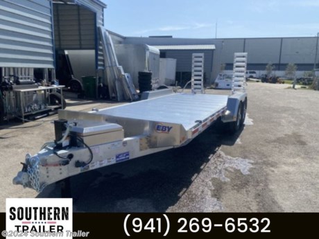 &lt;p&gt;We offer RENT TO OWN and also offer Traditional Financing with approved credit !! This Trailer is for sale at Southern Trailer in Englewood Florida.&lt;/p&gt;
&lt;p&gt;&lt;strong&gt;New EBY 82X20 LP Equipment Trailer&lt;/strong&gt;&lt;/p&gt;
&lt;p&gt;Coupler 2-5/16&quot; adjustable ball coupler, 10-3/8&quot; channel. 15,000# rating&lt;br&gt;GVWR 14,000#&lt;br&gt;Axles (2) 7,000# torsion ride&amp;nbsp;&lt;br&gt;Brakes Electric brakes on both axles&lt;br&gt;Wheels 16&quot; steel, 8-bolt&lt;br&gt;Tires 235/80R16 load range E&lt;br&gt;12,000# side-wind jack with drop leg&lt;br&gt;Deck Height 27-1/2&quot;&lt;br&gt;Frame 10-3/8&quot; channel&lt;br&gt;Floor Extruded aluminum deck with 5-1/2&quot; side rails, 27&quot; beaver tail at rear with 4-1/2&quot; drop; 82&quot; between fenders&lt;br&gt;Fenders 3/16&quot; fabricated&lt;br&gt;Stake Pockets &amp;amp; Rub Rail Both sides&lt;br&gt;Ramps (2) Hinged rear ramps, 60&quot; long &amp;times; 16&quot; wide, tube frame with angle cross-members, store in upright position,&amp;nbsp;adjustable side to side to match track width&lt;br&gt;Lights (1 Set) Oval stop/tail/turn lights, 1&quot; round clearance and marker lights (All LED)&lt;br&gt;Electrical 7-pin RV plug, break-away kit&lt;br&gt;Tie-Downs (4) Stake Pocket Mounted&lt;/p&gt;
&lt;ul&gt;
&lt;li&gt;* Please call or email us to verify that this trailer is still for sale * *NO DOC FEES !!! NO INBOUND FREIGHT FEES !!! NO SETUP FEES !!! All prices are Plus Tax, Title, License. All prices are already discounted for&amp;nbsp; Cash, Check, Finance or RENT TO OWN. We offer financing through Sheffield Financial with approved credit on some new trailers . Here at Southern Trailer we try to have a good selection of trailers in stock and for sale at our Englewood, Florida location. We are a licensed Florida trailer dealer. We stock enclosed cargo trailers, ATV Trailers, UTV Trailers, dump trailer, tilt bed equipment trailers, Implement trailers, Car Haulers, Aluminum trailer, Utility Trailer, Box Trailer, Used trailer for sale, Bobcat trailer, car trailer, Race trailers, Gooseneck Trailer, Hydraulic dovetail trailers, Low pro trailers, Enclosed Car Trailers, Construction trailers, Craft Trailers, tool trailers, Deckover Trailers, farm trailers, seed trailers, skid loader trailer, scissor lift trailers, forklift trailers, motorcycle trailers, slingshot trailer, Buggy Haulers, Jeep Trailers, SXS Trailer, Pipetop Trailer, Spring loaded gate trailers, Trailer to haul my golf cart, Pintle trailer, backhoe trailer, landscape trailer, lawn care trailer. Trailer dealer near me. Trailer dealer in florida, trailer sales in florida, trailer dealer near tampa, trailer sales near Sarasota. Trailer Dealer near Palmetto Florida, Trailer Dealer near Port Charlotte. Trailer sales in Charlotte county. Trailer sales in Sarasota County. We also offer trailer parts and trailer service like wheel bearing, brakes, seals, lighting, welding on steel and aluminum. We are located close to Tampa Florida, Sarasota Florida, Englewood Florida, Port Charlotte FL, Arcadia Florida, Bradenton Florida, Longboat Key Florida, North Port Florida, Venice Florida, Palmetto Florida, Nokomis Florida, Osprey Florida, Fort Myers Florida, Largo Florida, Lakeland Florida, Myakka City Florida, Punta Gorda Florida, Wauchula Florida, Bartow Florida, Brandon Florida, Ruskin Florida, Parrish Florida. We are a dealer for Aluma Aluminum trailers, Anvil enclosed cargo trailers, Load Trail Trailer, Load max Trailers, Belmont Trailers, Xpress and High Country by Alcom Aluminum Enclosed Trailers, Down 2 Earth Trailers, Belmont Aluminum Trailer dealer. Southern Trailer is not responsible for any typos, errors, or misprints. . Model number may be different on MSO and Trailer than we have listed if built on robot line&lt;/li&gt;
&lt;/ul&gt;