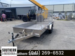New 2024 Belmont 72X10 Aluminum Utility Trailer 2990 GVWR available in Englewood, Florida