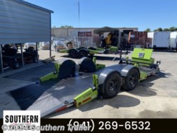 New 2024 Belmont 80X18 Flat Deck Trailer 14K GVWR available in Englewood, Florida