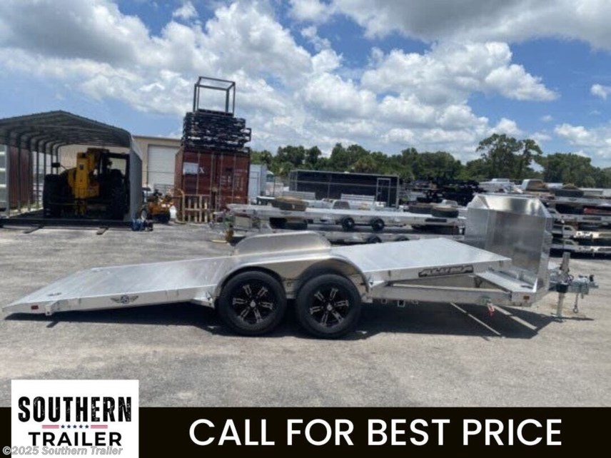 New 2025 Aluma 8218ANV-TILT-TA 18&apos; Anniversary Edition Aluminum Car Hauler available in Englewood, Florida