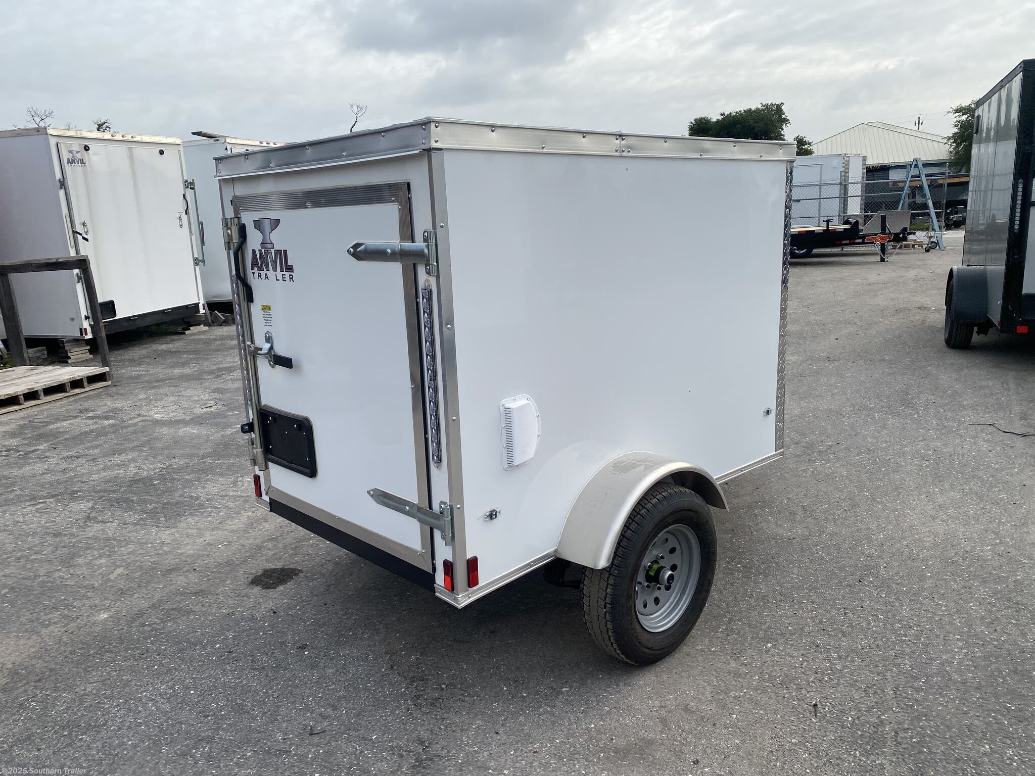 4x6 Cargo Trailer for sale | New Anvil 4X6 Single Axle Enclosed Trailer ...