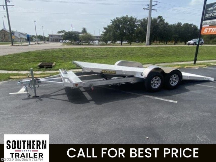 New 2025 Aluma 8220H Tilt Aluminum Tilt Car Trailer 9990 LB GVWR available in Englewood, Florida