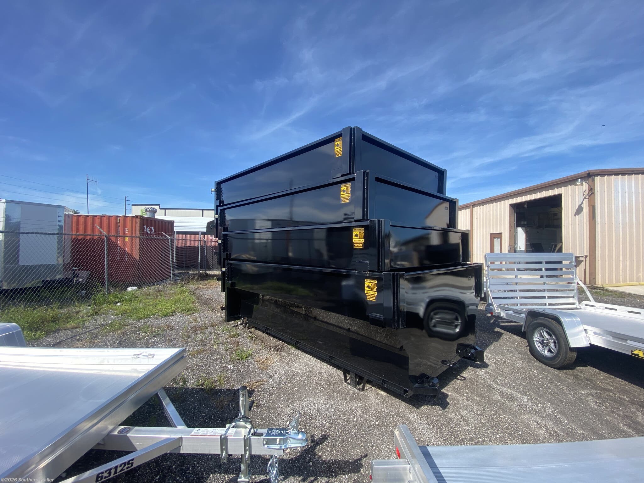 2024 U-Dump 12 Yard Roll Off Container - New Dump Trailer for sale by Southern Trailer in Englewood, Florida