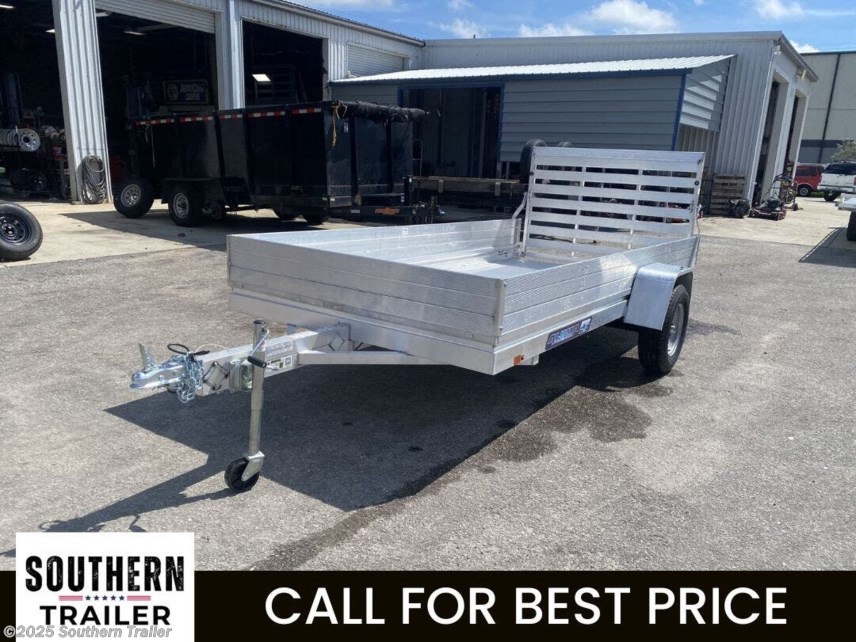 New 2025 Aluma 6812H-ESA 12&apos; Aluminum Utility Trailer w/Removable Sides available in Englewood, Florida