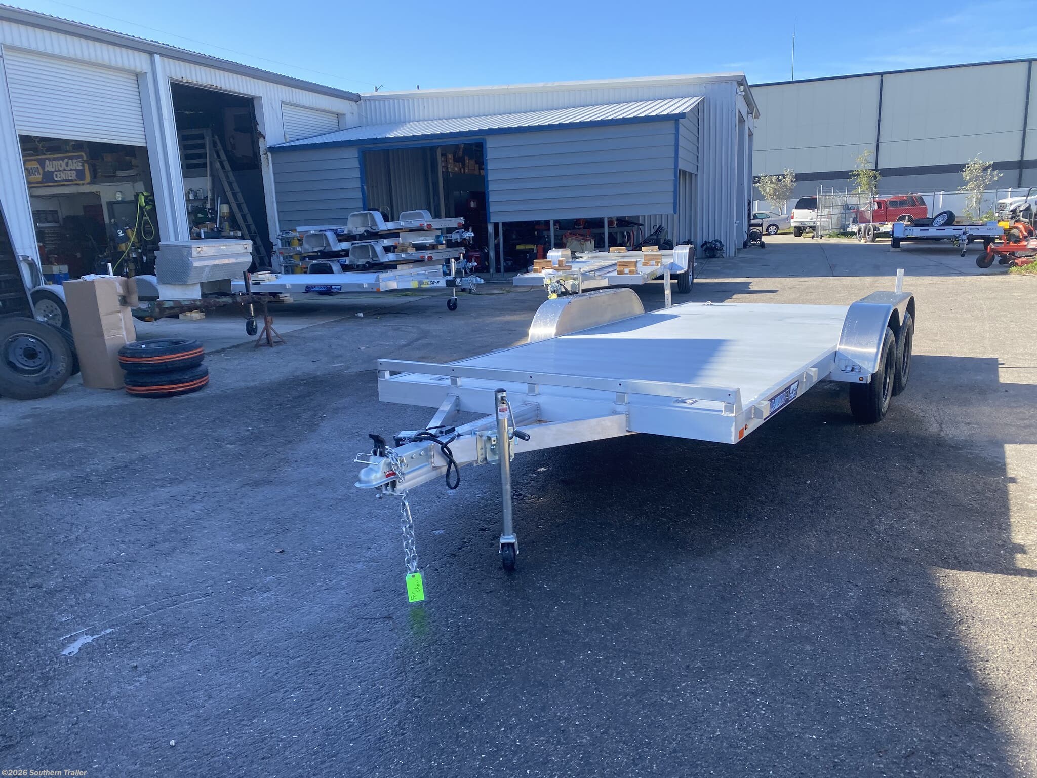 2025 8216 16' Aluminum Car Hauler Trailer 7K GVWR by Aluma from Southern Trailer in Englewood, Florida