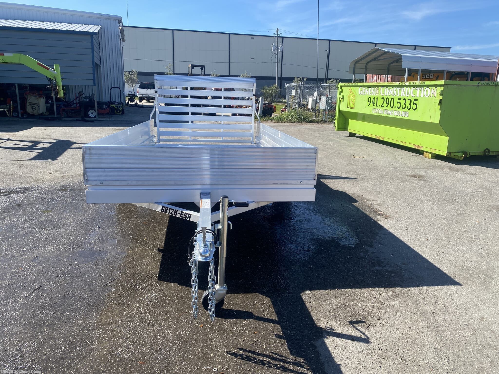2025 6812H-S-TG 12&apos; Aluminum Utility Trailer 2990 GVWR by Aluma from Southern Trailer in Englewood, Florida