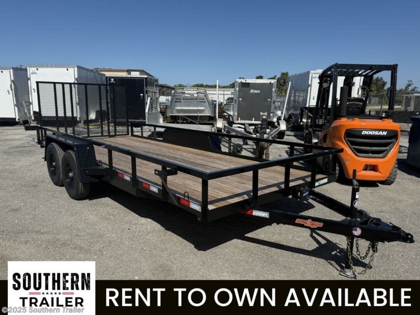 New 2025 Down 2 Earth 82X18 Utility Trailer 9990K GVWR available in Englewood, Florida