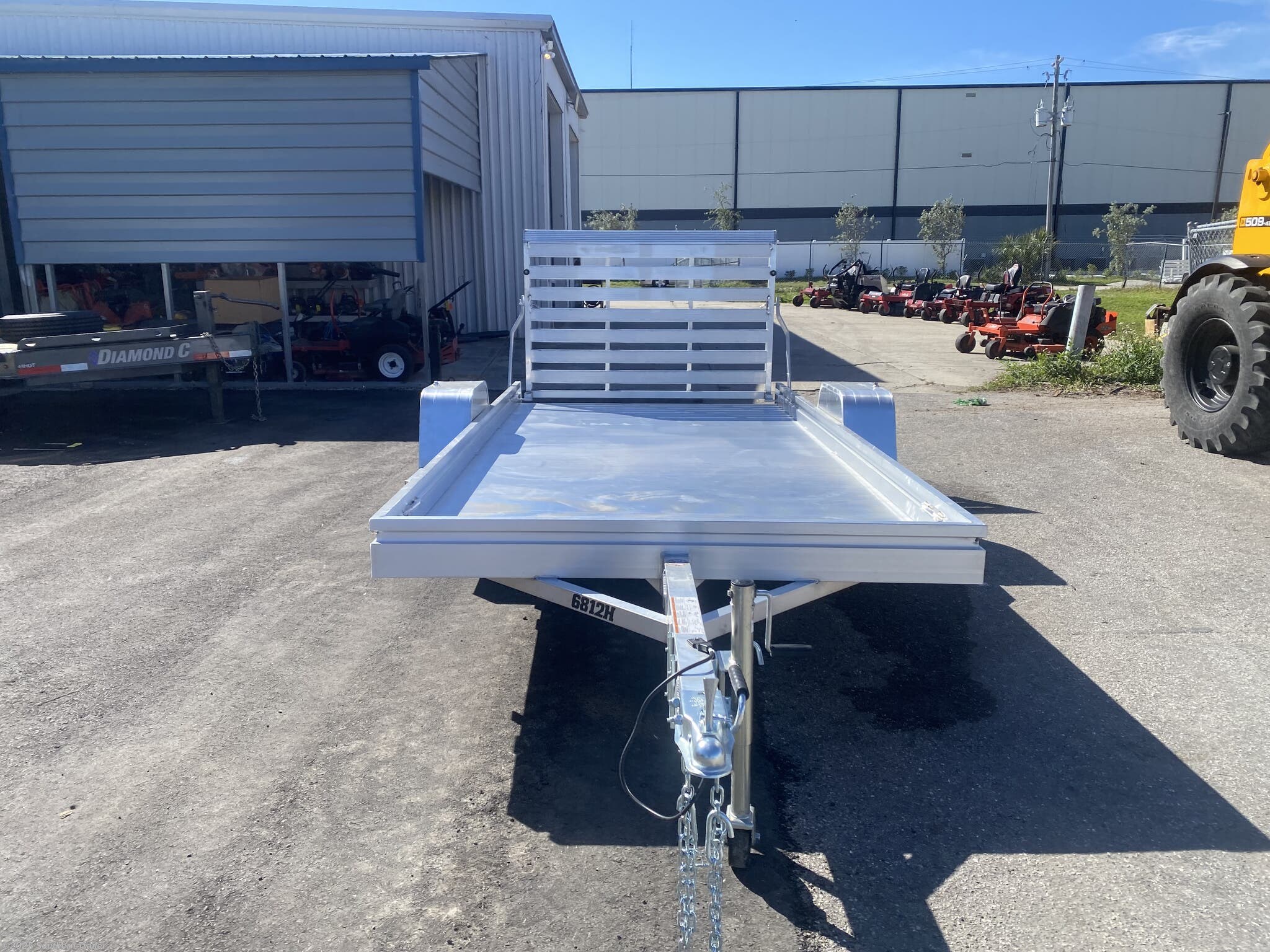 2026 6812H-S-TG 12&apos; Aluminum Utility Trailer 2990 GVWR by Aluma from Southern Trailer in Englewood, Florida
