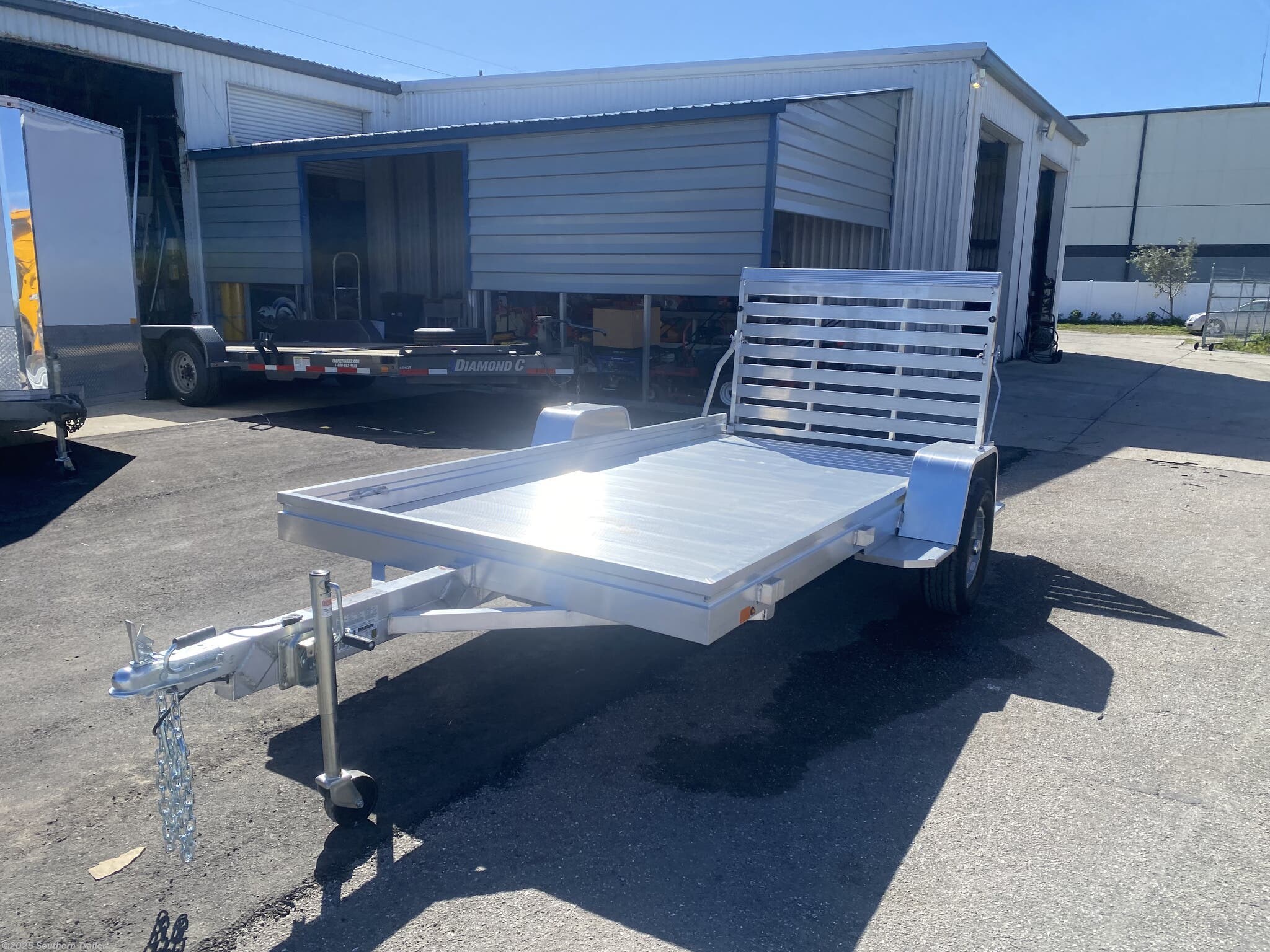 2026 Aluma 6812H-S-TG 12&apos; Aluminum Utility Trailer 2990 GVWR - New Utility Trailer for sale by Southern Trailer in Englewood, Florida