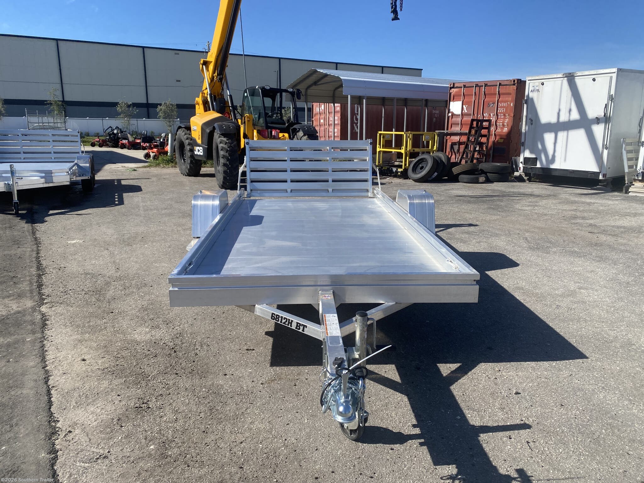 2025 6812H-S-BT 12' Aluminum Utility Trailer w/ Bi-Fold Gate by Aluma from Southern Trailer in Englewood, Florida