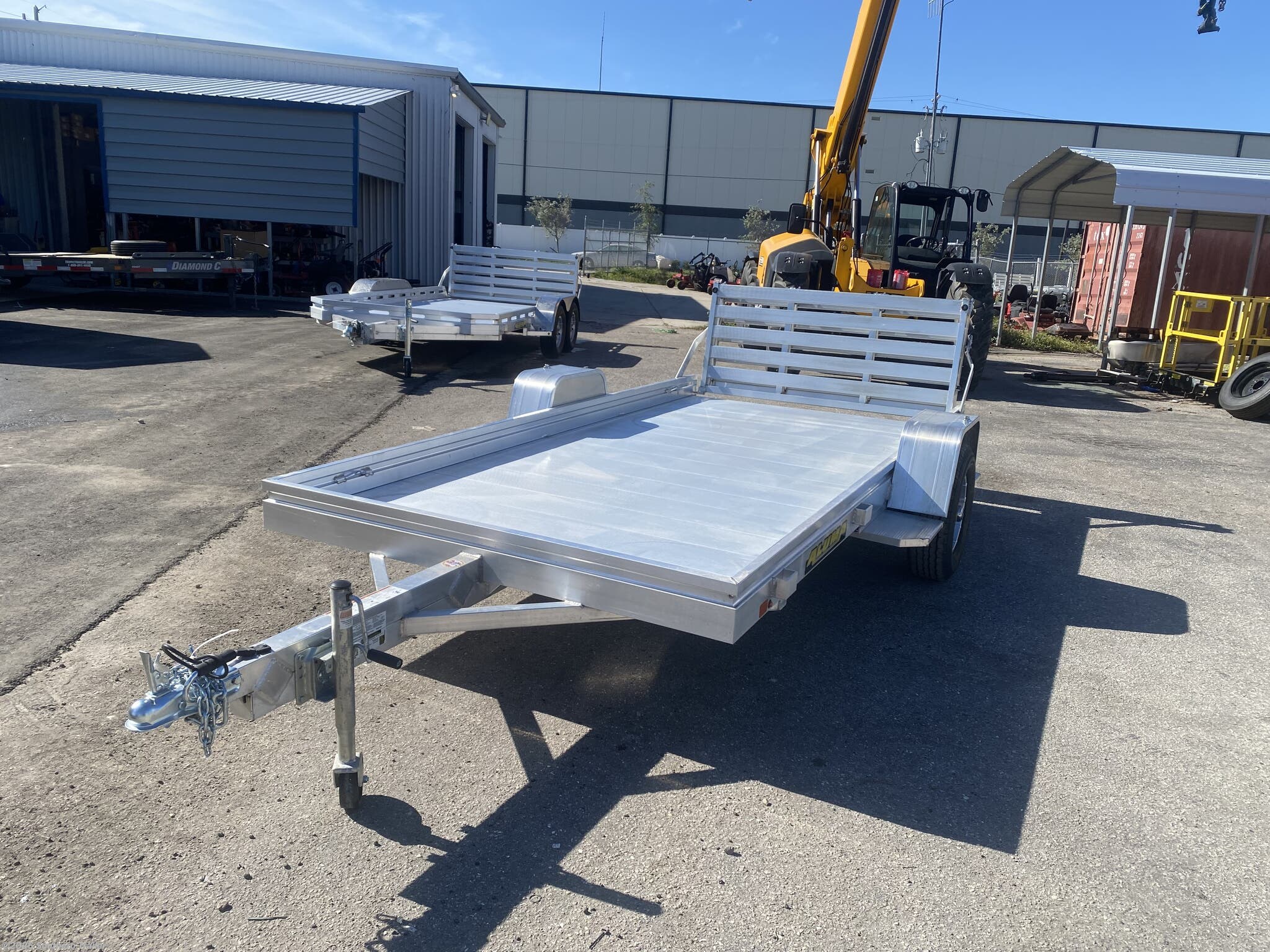 2025 Aluma 6812H-S-BT 12' Aluminum Utility Trailer w/ Bi-Fold Gate - New Utility Trailer for sale by Southern Trailer in Englewood, Florida