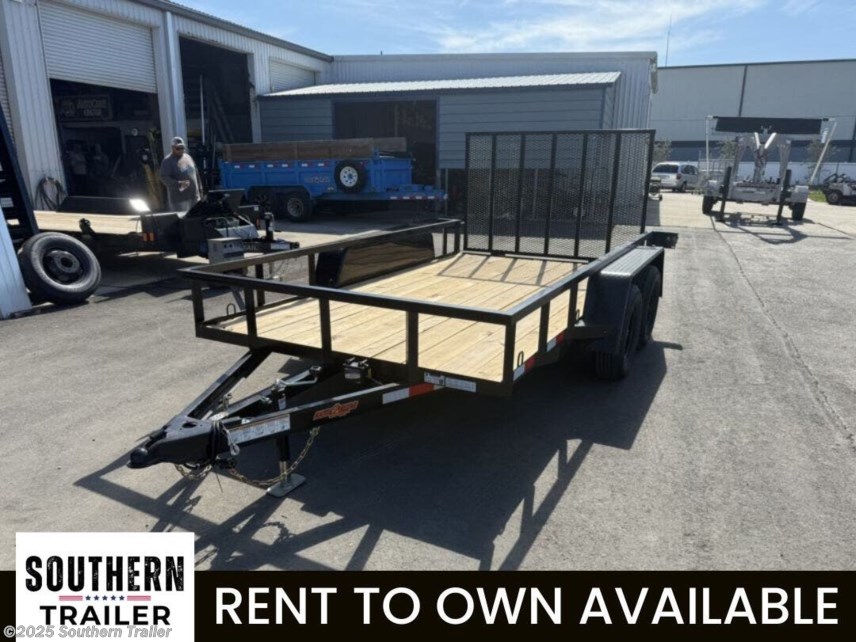 New 2025 Down 2 Earth 76X12 Tandem Axle Utility Trailer 7K GVWR available in Englewood, Florida