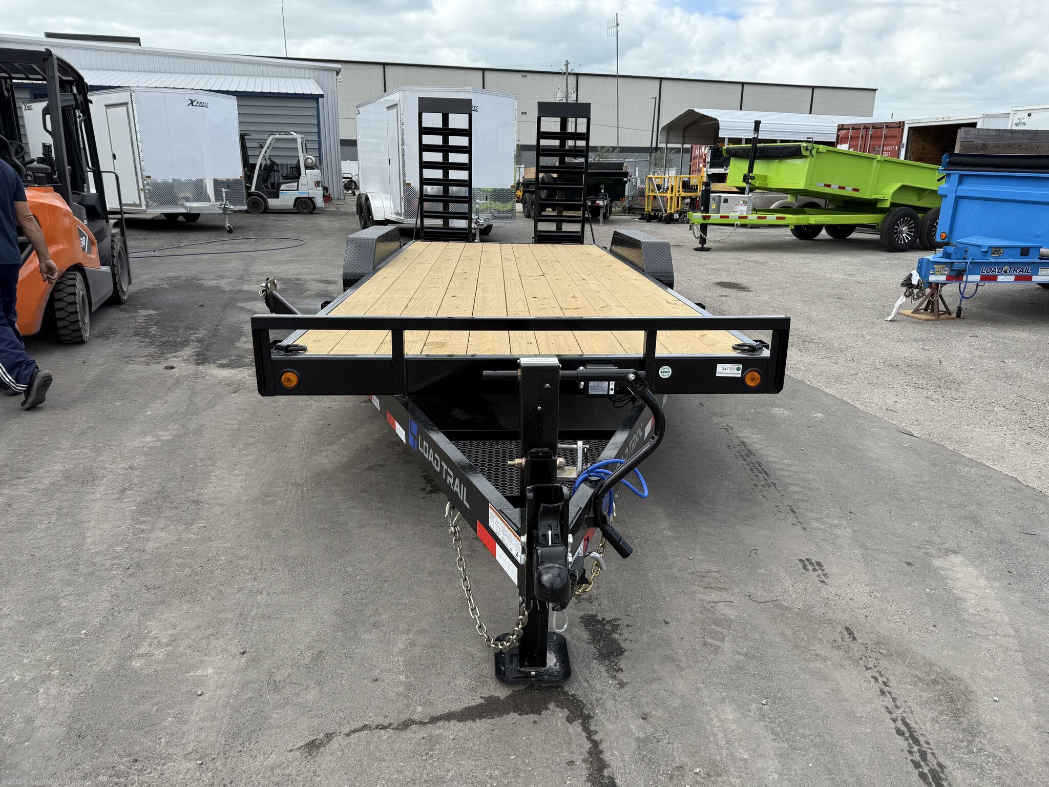 2025 83X20 Flatbed Equipment Trailer 16K GVWR by Load Trail from Southern Trailer in Englewood, Florida