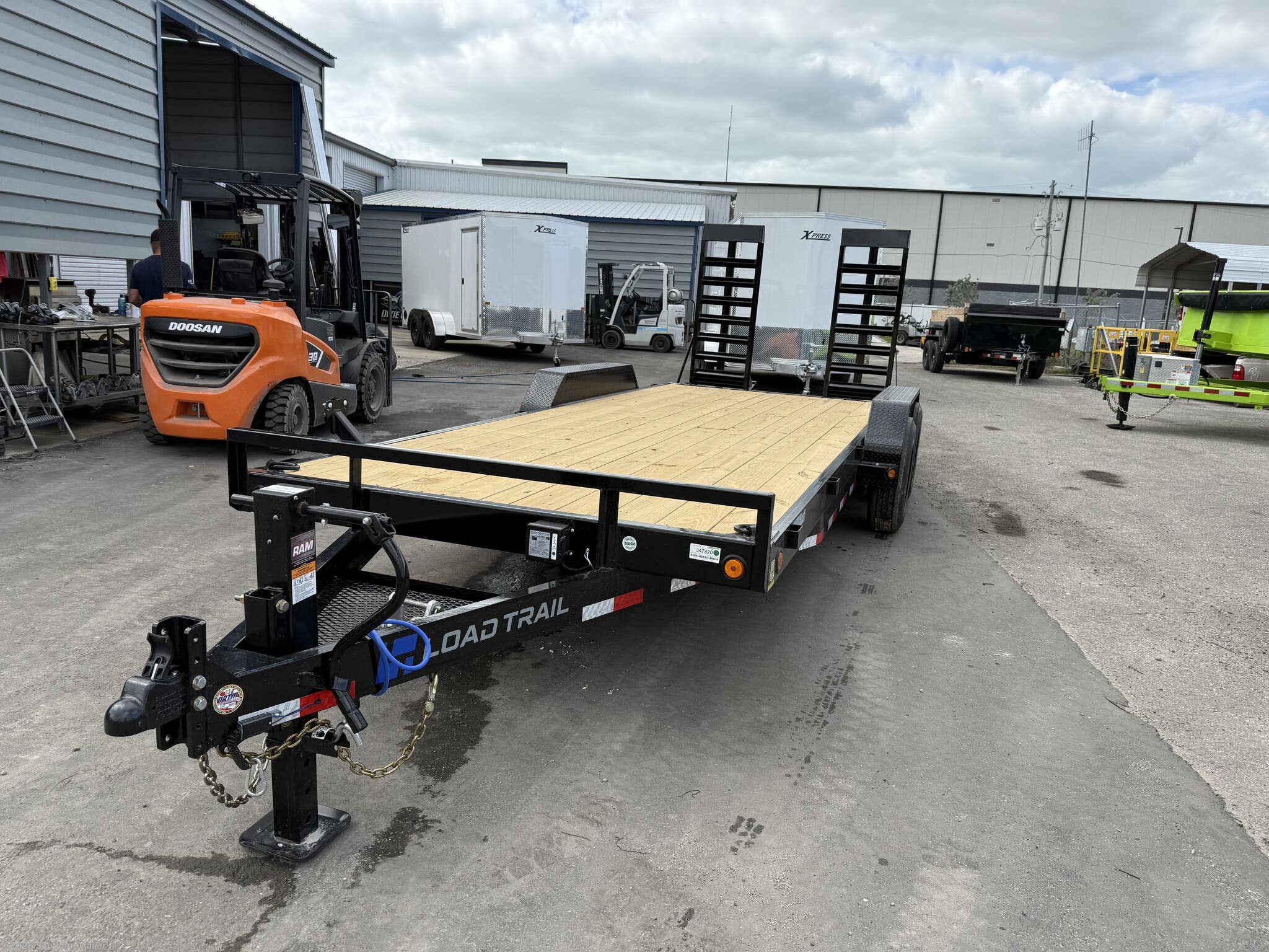2025 Load Trail 83X20 Flatbed Equipment Trailer 16K GVWR - New Equipment Trailer for sale by Southern Trailer in Englewood, Florida