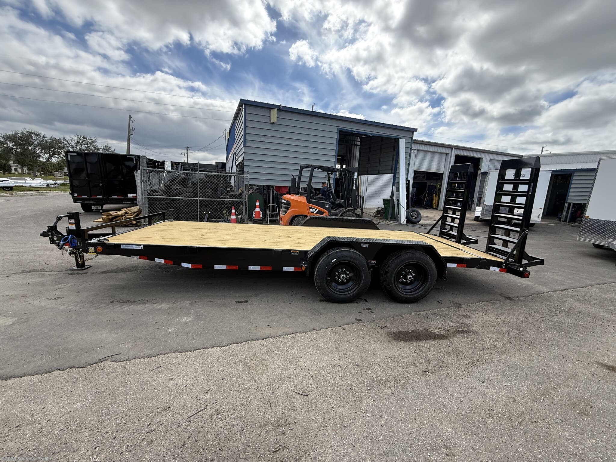 New 2025 Load Trail 83X20 Flatbed Equipment Trailer 16K GVWR available in Englewood, Florida