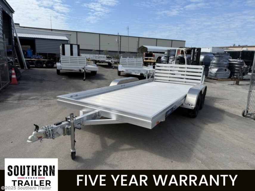 New 2026 Aluma 7816ESA-TA 16&apos; Aluminum ESA Series Utility Trailer 7K GVWR available in Englewood, Florida