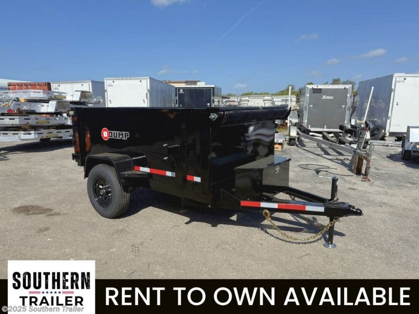 New 2025 U-Dump 5X8X19&quot; Low Profile Dump W/Tarp 5K GVWR available in Englewood, Florida