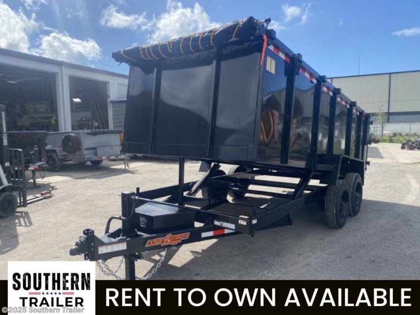 New 2025 Down 2 Earth 82X16X4 Dump W/Tarp 17.5K GVWR available in Englewood, Florida