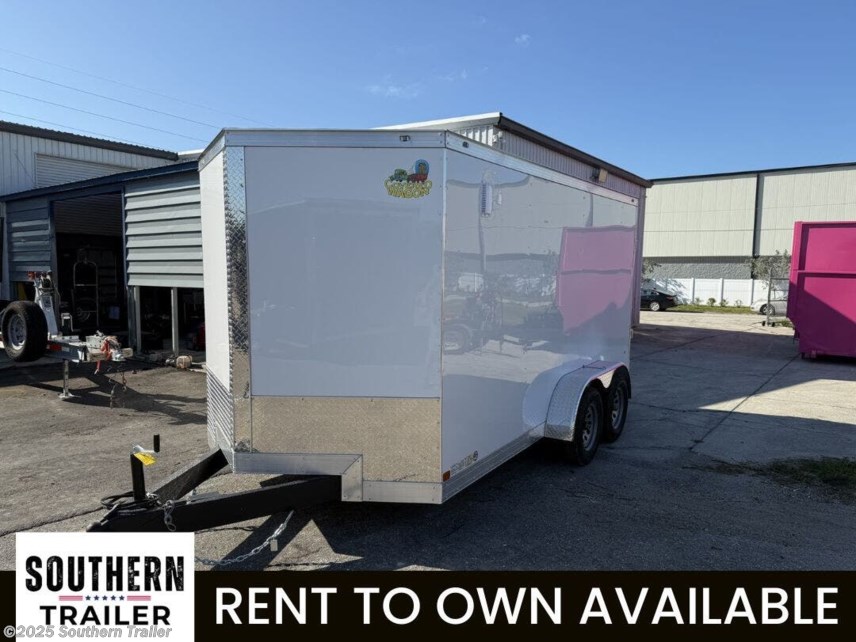 New 2025 Covered Wagon Goldmine 7X14 Tandem Axle Enclosed Cargo Trailer 7K GVWR available in Englewood, Florida