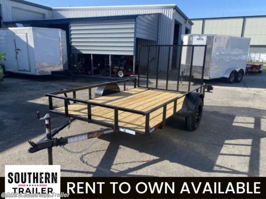 New 2025 Down 2 Earth 76X10 Angle Series Utility Trailer 2990 GVWR available in Englewood, Florida