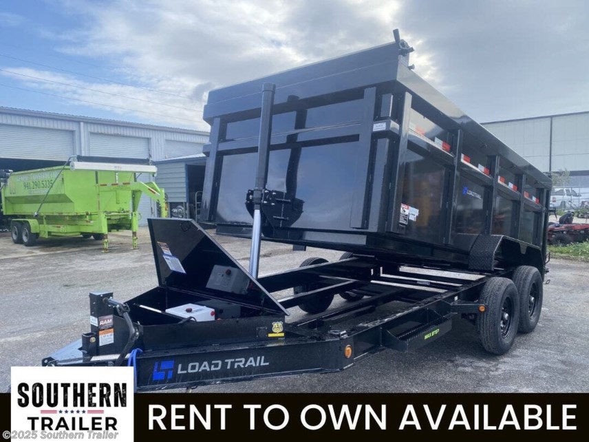 New 2025 Load Trail DL 83X14X4 Telescopic 7GA Floor Dump W/Tarp 14K GVWR available in Englewood, Florida