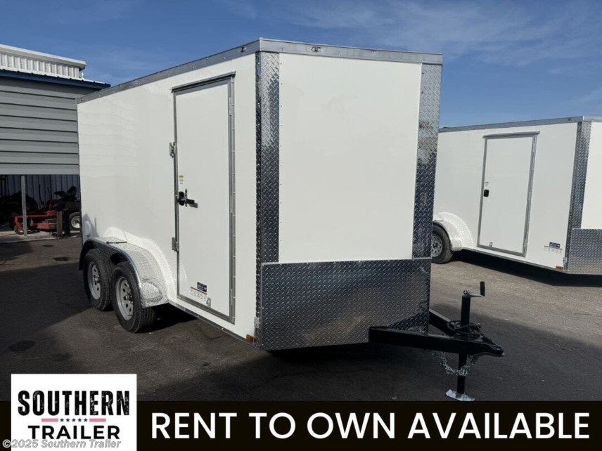 New 2025 Anvil 7X12 Enclosed Cargo Trailer 7K GVWR available in Englewood, Florida