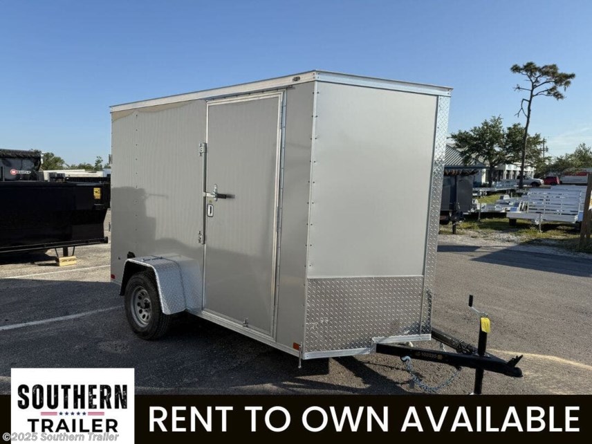 New 2025 Covered Wagon 6X10 Single Axle Enclosed Cargo Trailer 2990 GVWR available in Englewood, Florida