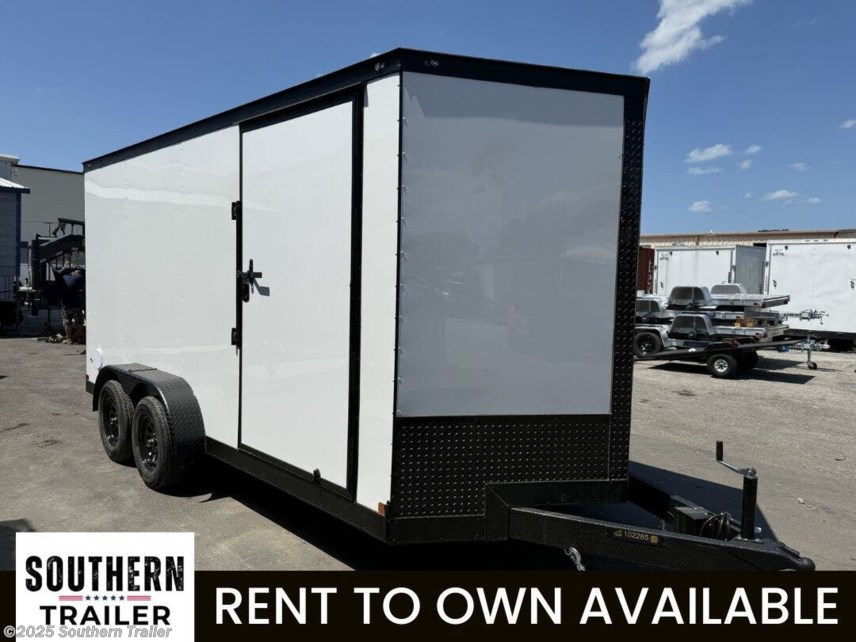 New 2025 Covered Wagon 7X16 Enclosed Cargo Trailer 7K GVWR available in Englewood, Florida