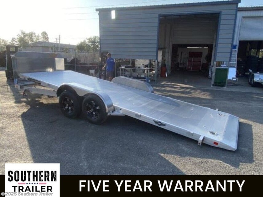 New 2026 Aluma 8220H Tilt Anniversary 20&apos; Aluminum Tiltbed Car Hauler Trailer 9.9K GVWR available in Englewood, Florida