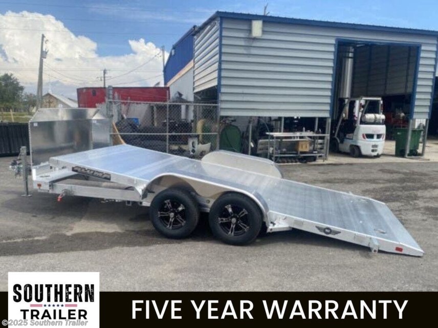 New 2025 Aluma 8216-Anv-Tilt 16&apos; Anniversary Tilt Aluminum Car Trailer available in Englewood, Florida