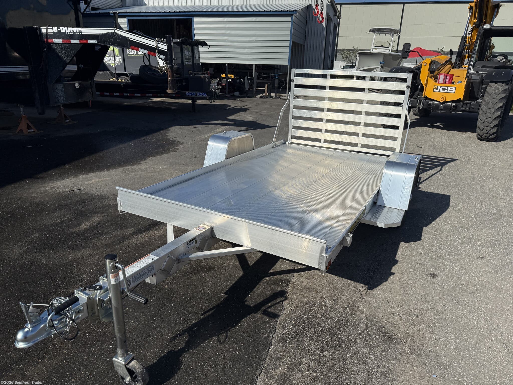 2026 Aluma 6310S-TG 10' Single Axle Aluminum Utility Trailer 2K GVWR - New Utility Trailer for sale by Southern Trailer in Englewood, Florida