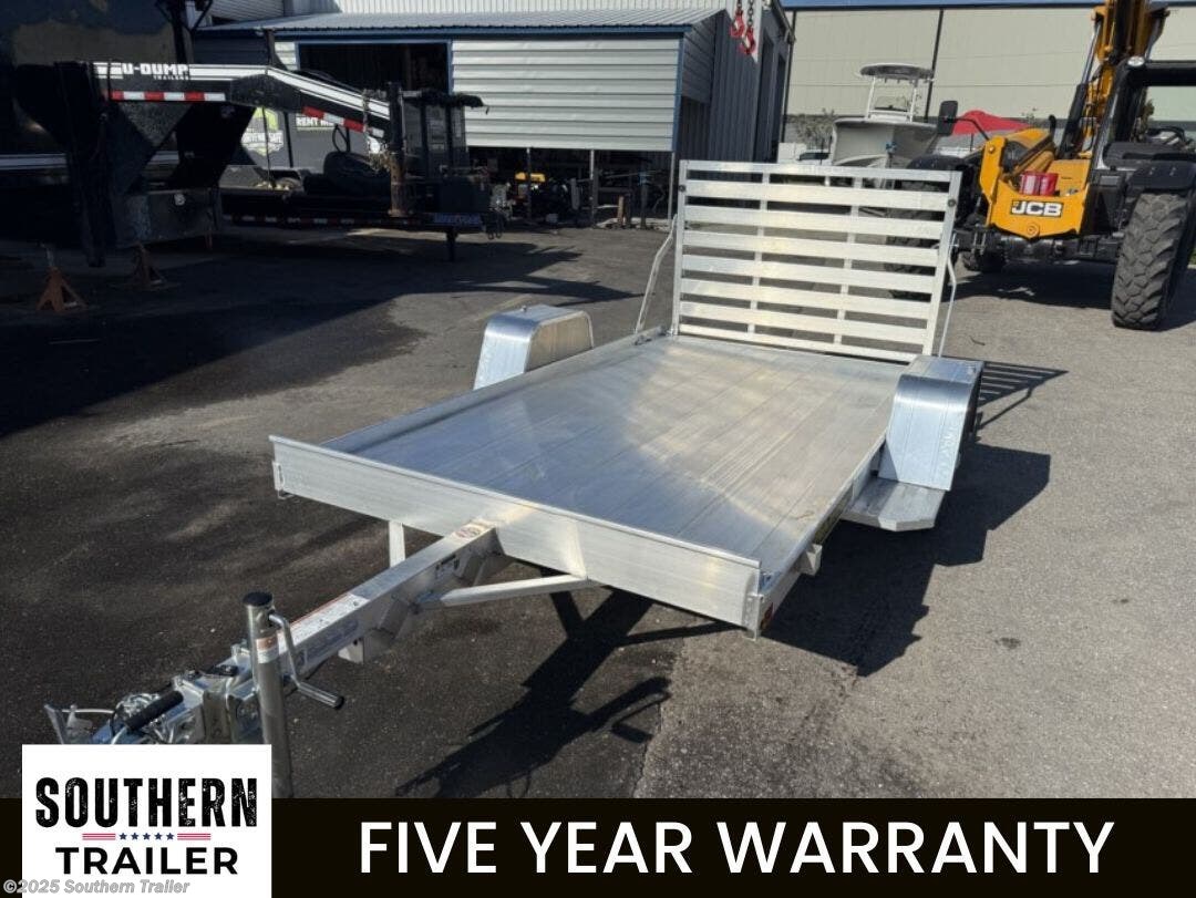 2026 Aluma 6310S-TG 10' Single Axle Aluminum Utility Trailer 2K GVWR