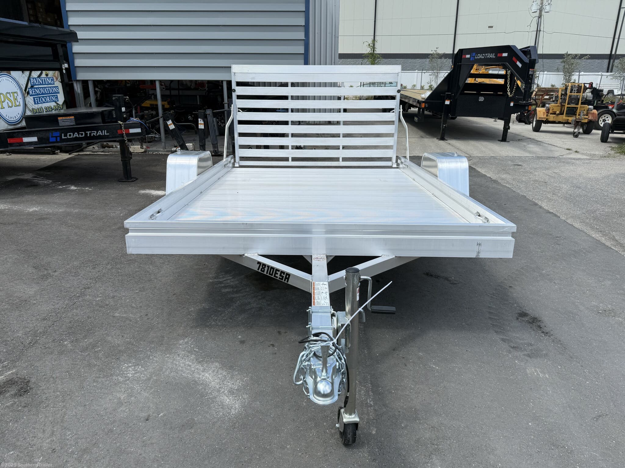 2026 7810ESA-S-TG 10&apos; Aluminum Utility Trailer by Aluma from Southern Trailer in Englewood, Florida