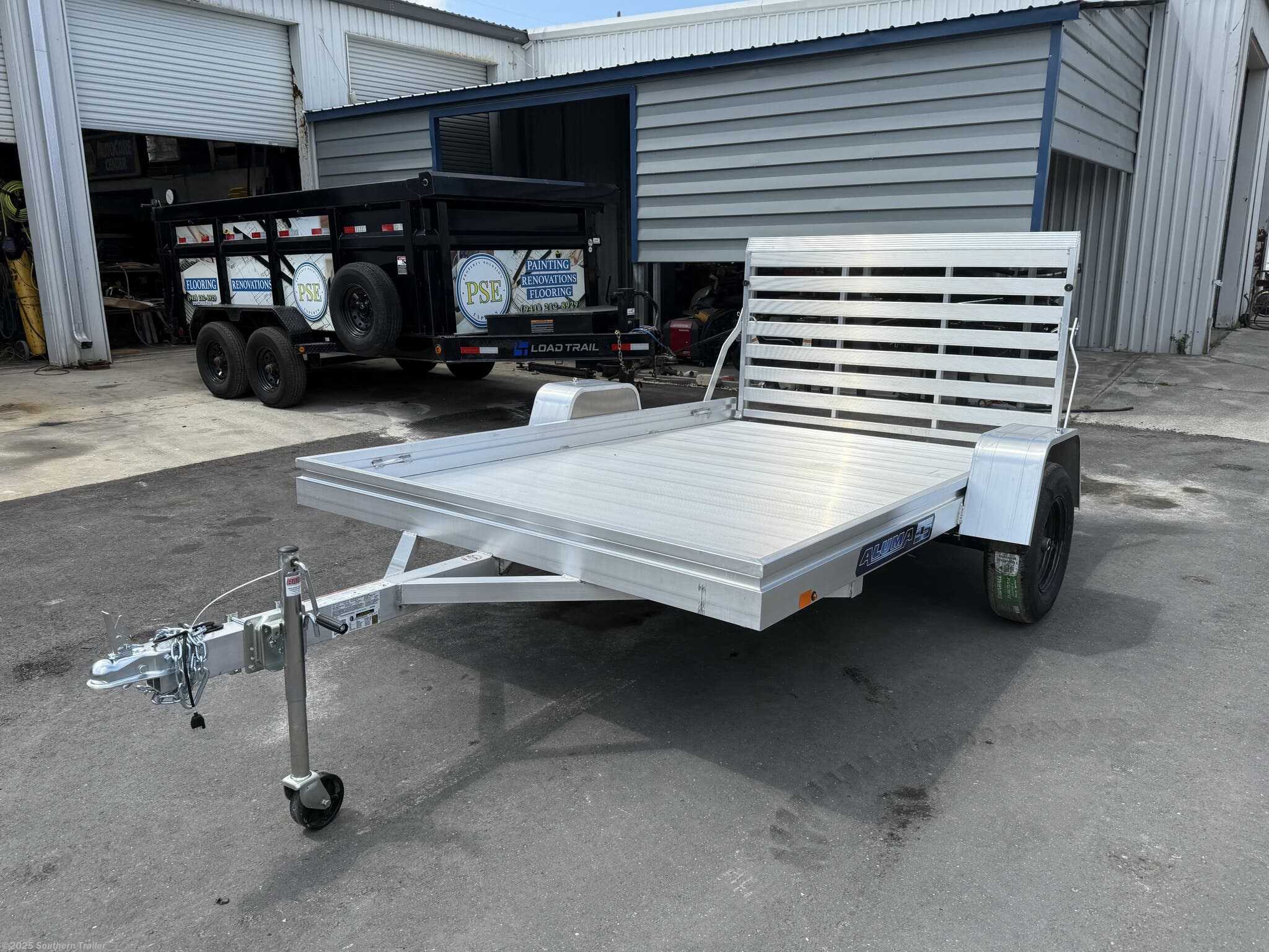 2026 Aluma 7810ESA-S-TG 10&apos; Aluminum Utility Trailer - New Utility Trailer for sale by Southern Trailer in Englewood, Florida