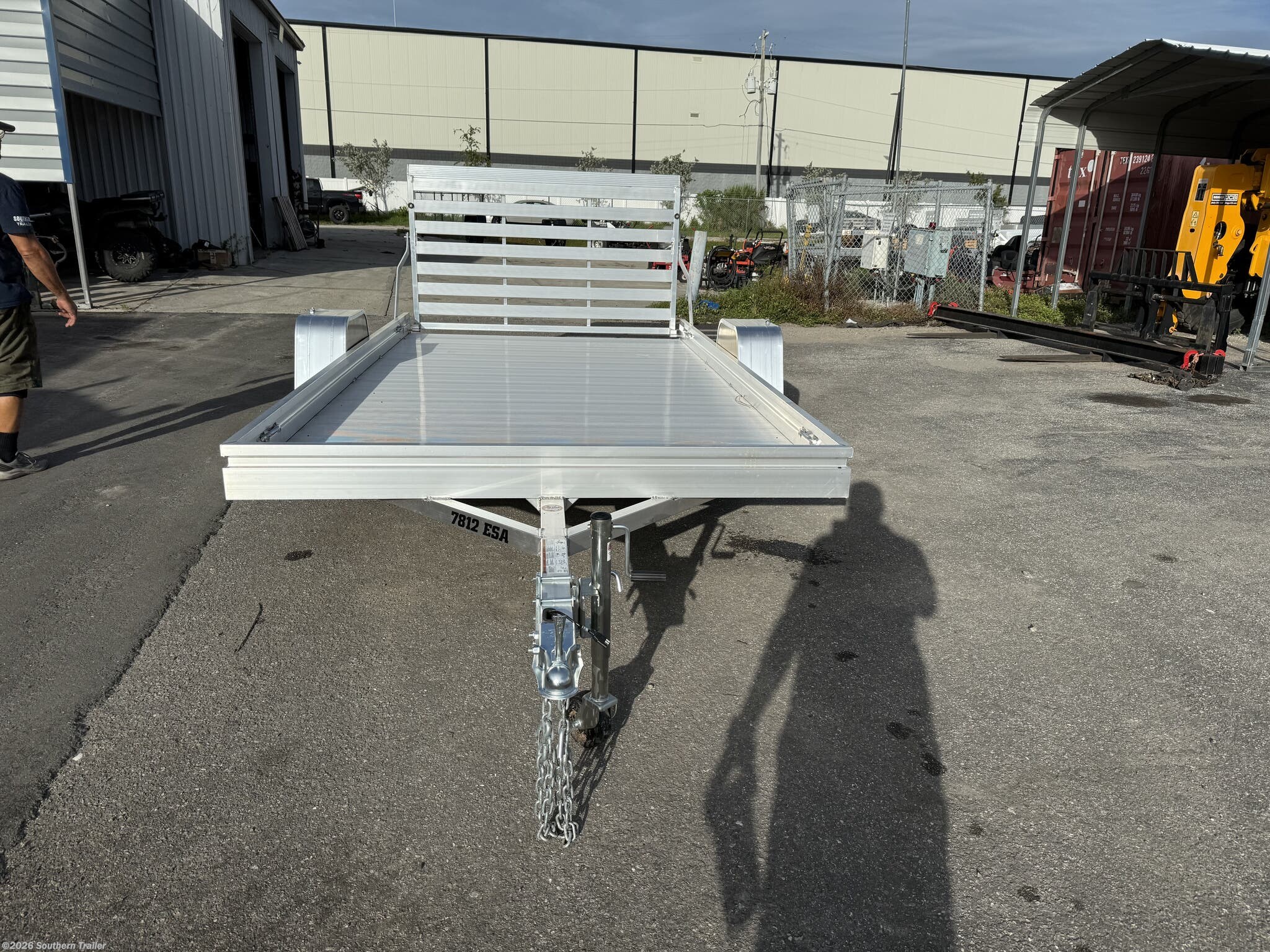 2026 7812ESA-S-TG 12' Aluminum Utility Trailer by Aluma from Southern Trailer in Englewood, Florida