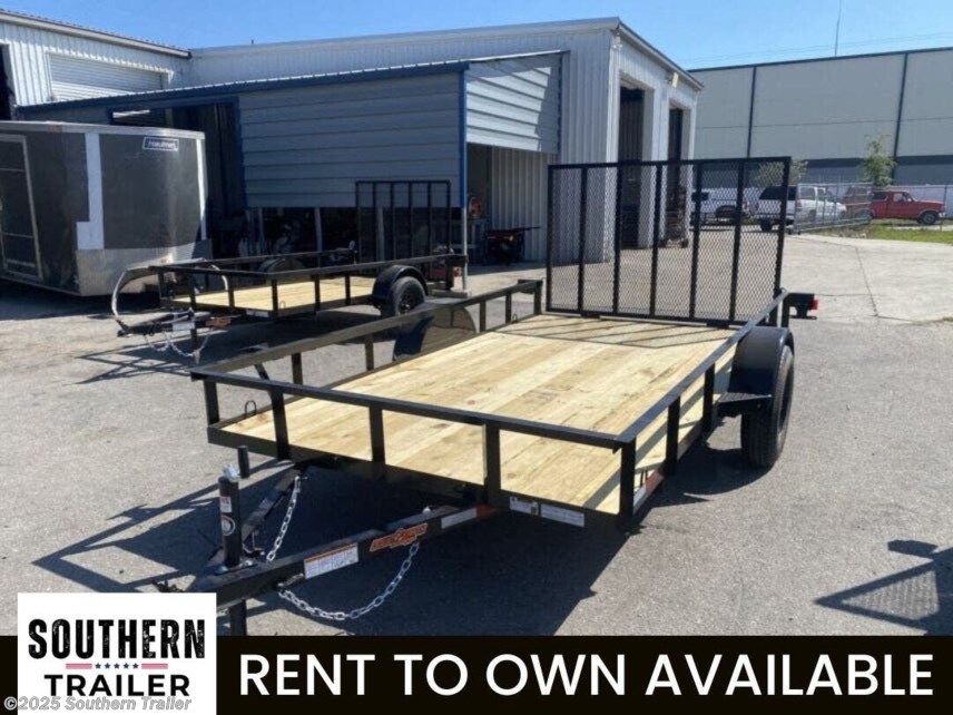 New 2025 Down 2 Earth 76X12 Angle Utility Trailer 2990 GVWR available in Englewood, Florida