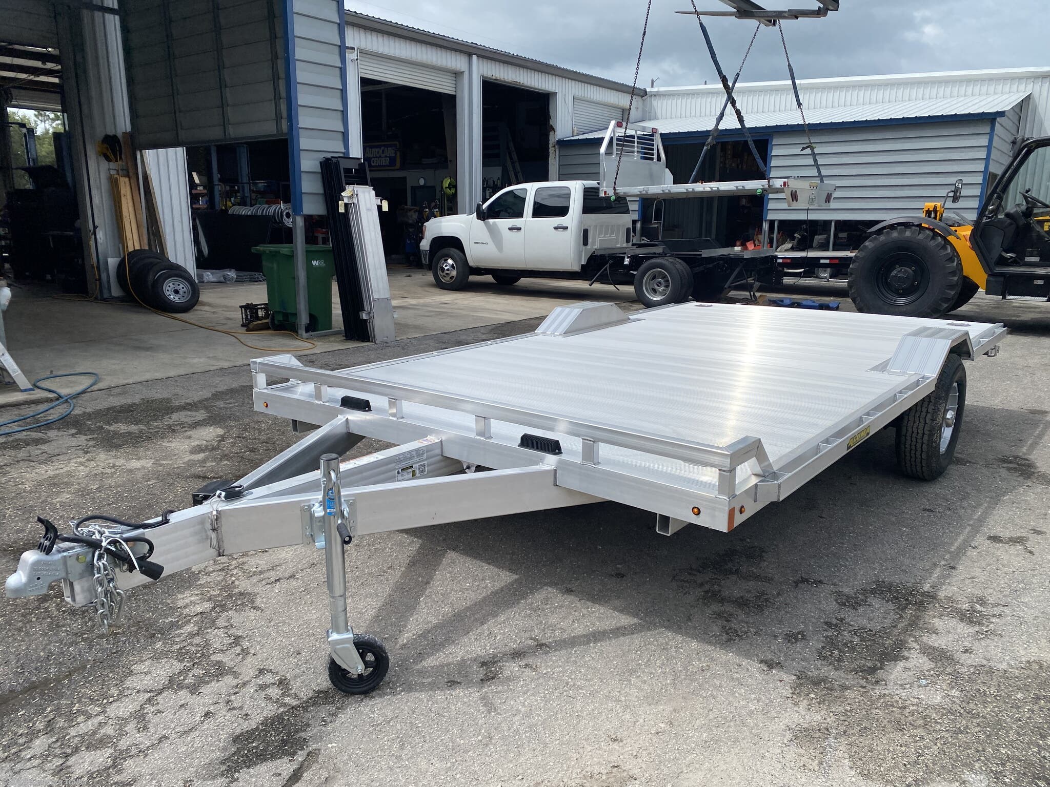 2026 Aluma WB15H-S-EL 15' Aluminum Single Axle Wide Body Utility Trailer - New Utility Trailer for sale by Southern Trailer in Englewood, Florida