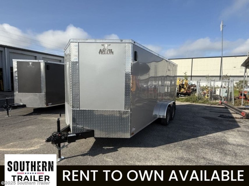 New 2025 Anvil 7X16 Enclosed Cargo Trailer 7K GVWR available in Englewood, Florida