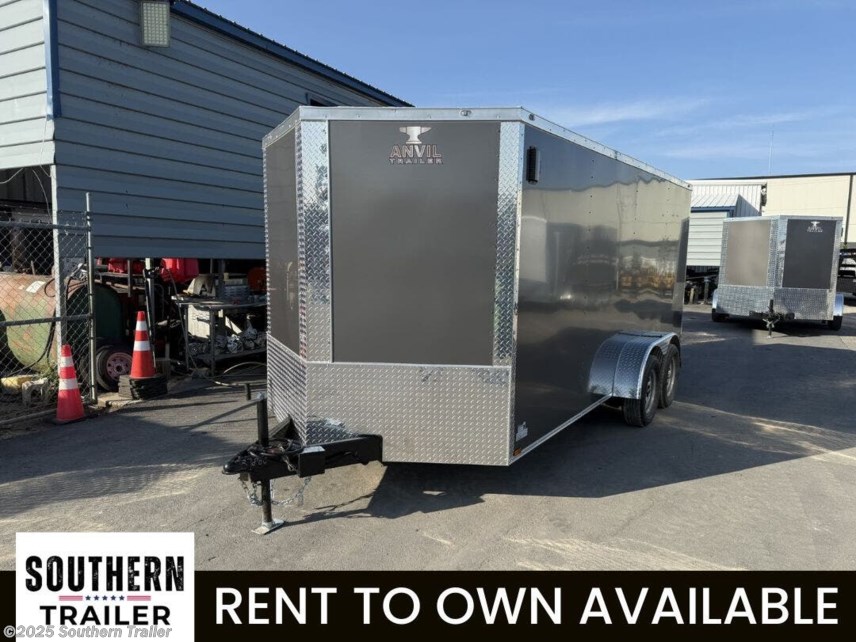 New 2025 Anvil 7X16 Enclosed Cargo Trailer 7K GVWR available in Englewood, Florida