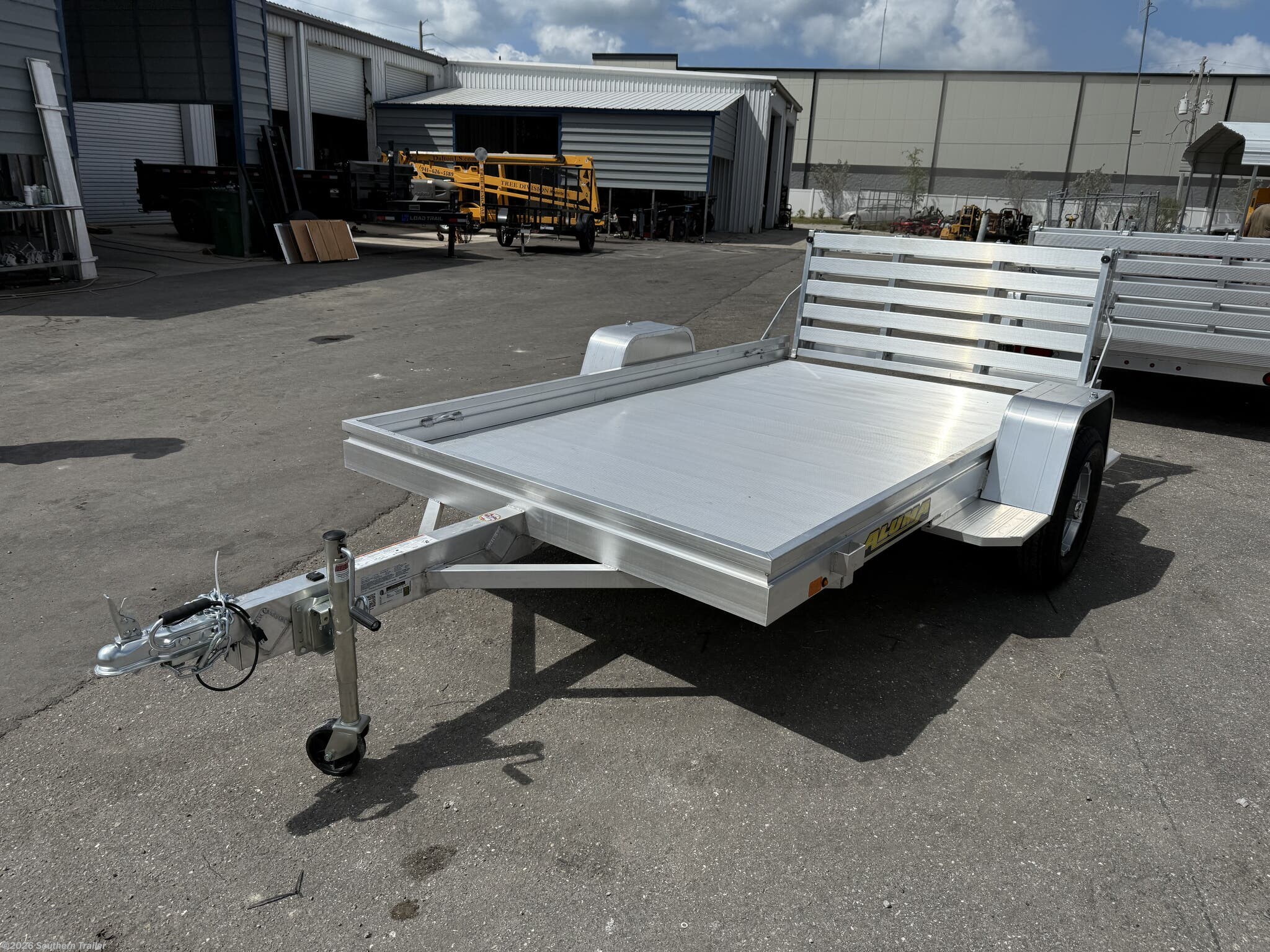 2026 Aluma 6810H-S-BT 68X10 Aluminum Utility Trailer - New Utility Trailer for sale by Southern Trailer in Englewood, Florida