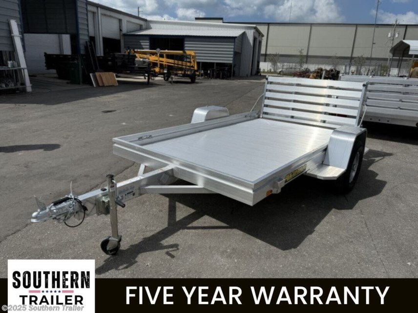New 2026 Aluma 6810H-S-BT 68X10 Aluminum Utility Trailer available in Englewood, Florida