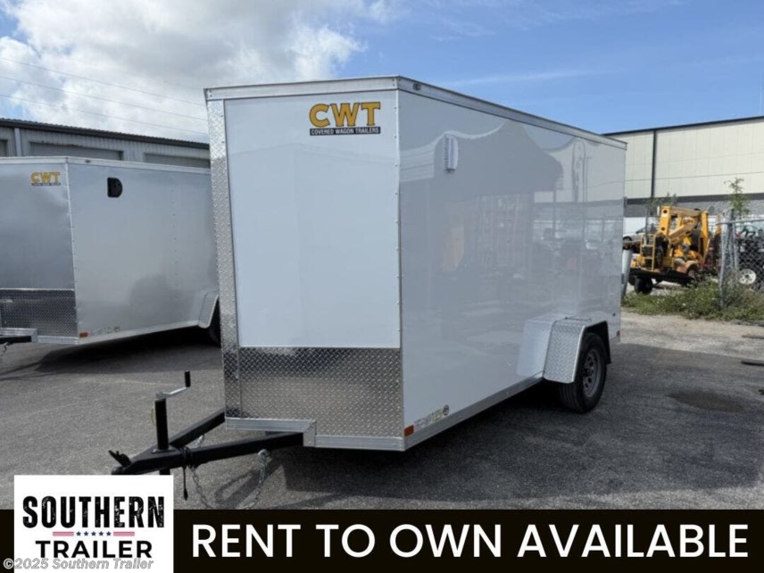 New 2025 Covered Wagon 6X12 Single Axle Enclosed Cargo Trailer 2990 GVWR available in Englewood, Florida