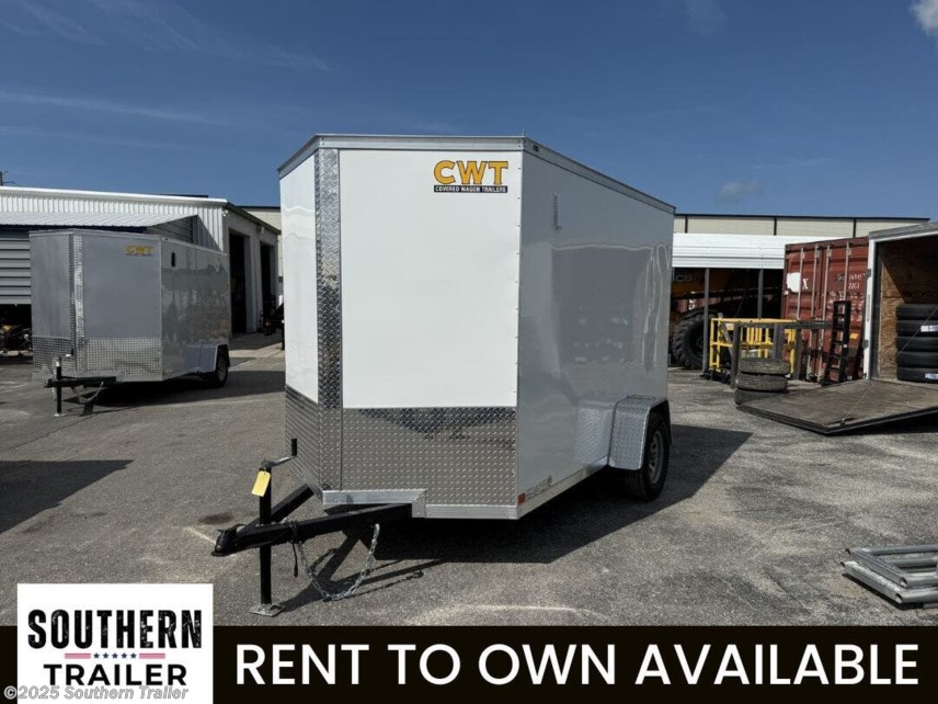 New 2025 Covered Wagon 6X10 Single Axle Enclosed Cargo Trailer 2990 GVWR available in Englewood, Florida