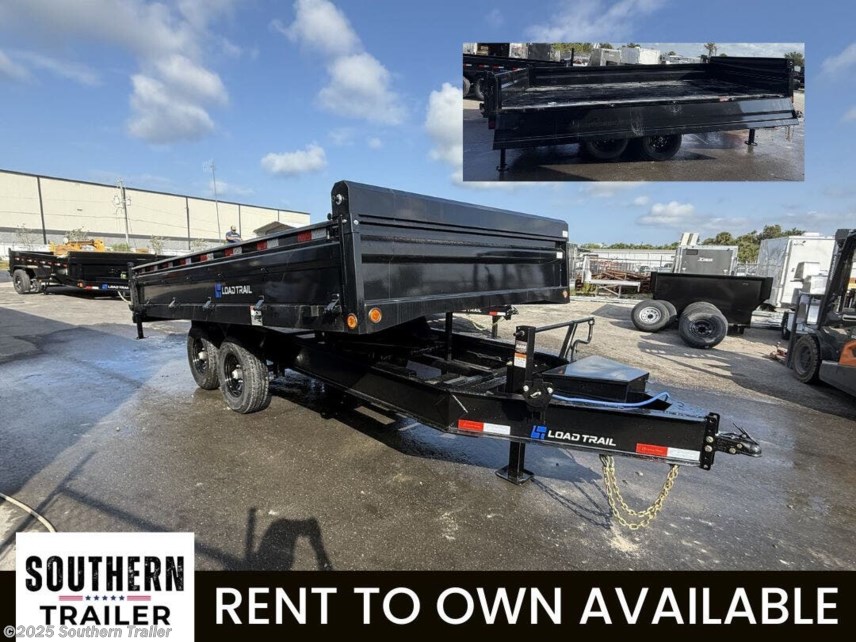 New 2025 Load Trail DZ 96X16X18&quot; Fold Down Side Deckover Dump 14K GVWR available in Englewood, Florida