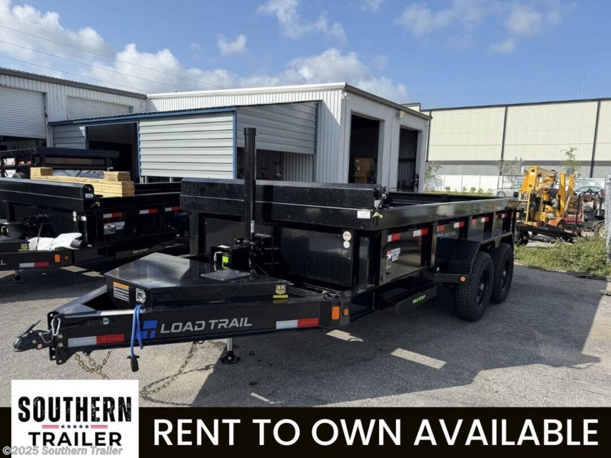 New 2025 Load Trail DL 83X14X2 Telescopic 7GA Dump HYD JACK DUMP 14K GVWR available in Englewood, Florida