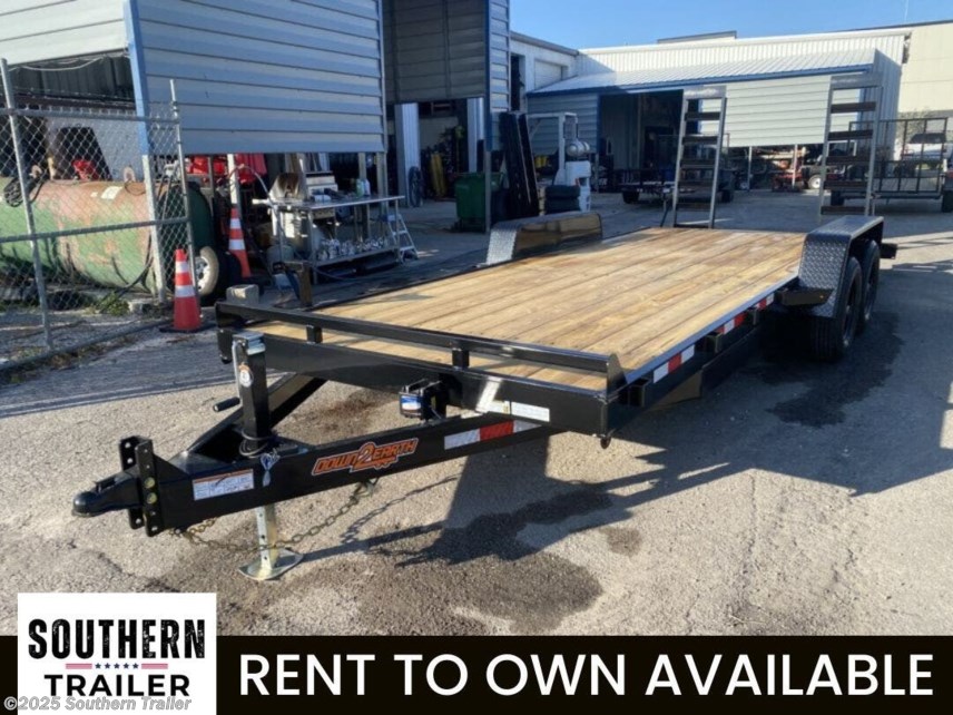 New 2025 Down 2 Earth 82X20 Equipment Trailer 9990 GVWR available in Englewood, Florida